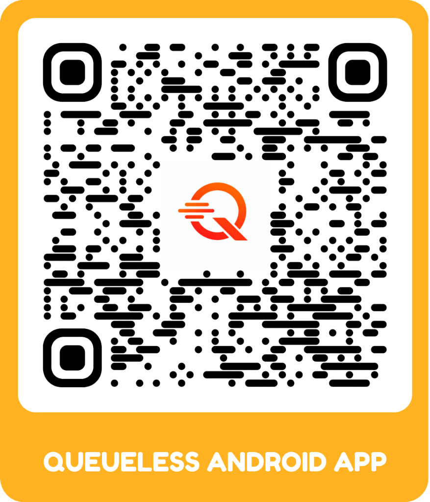 QueueLess Android App QR Code
